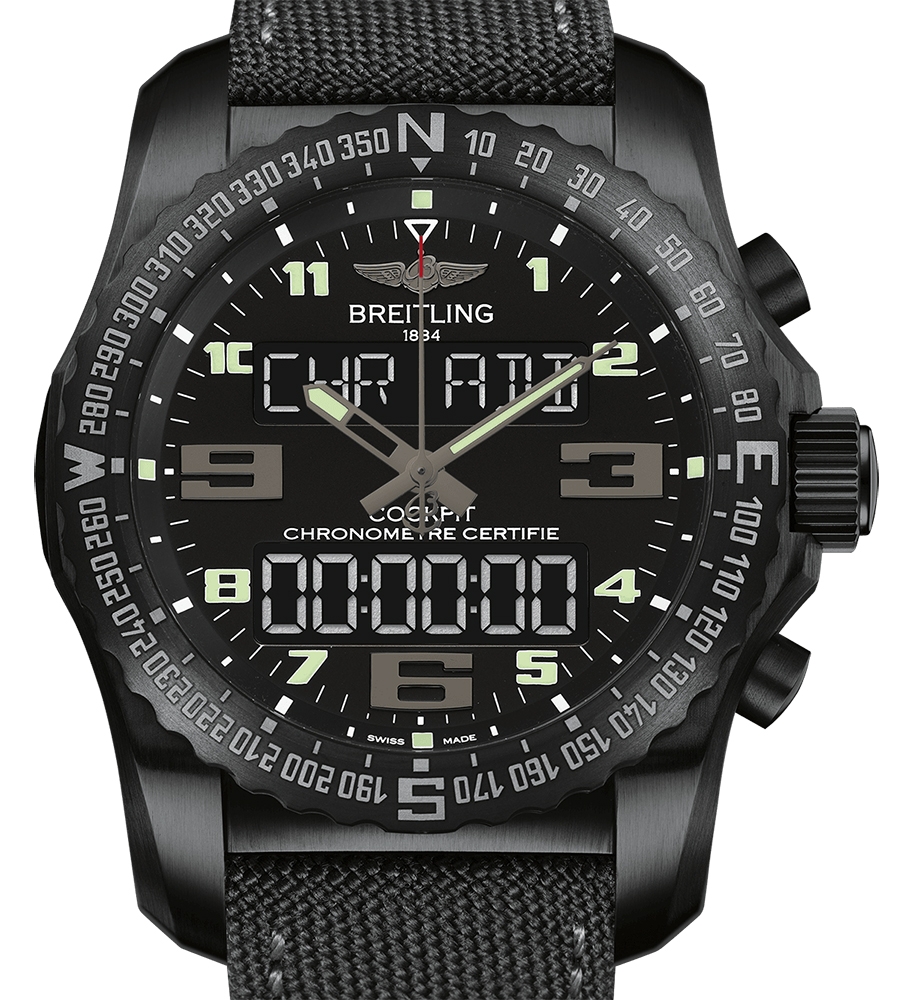 Breitling Professional Cockpit B50 Black Titanium - Volcano Black VB501022 / BD41 / 100W / M20BASA. 1 replica watches